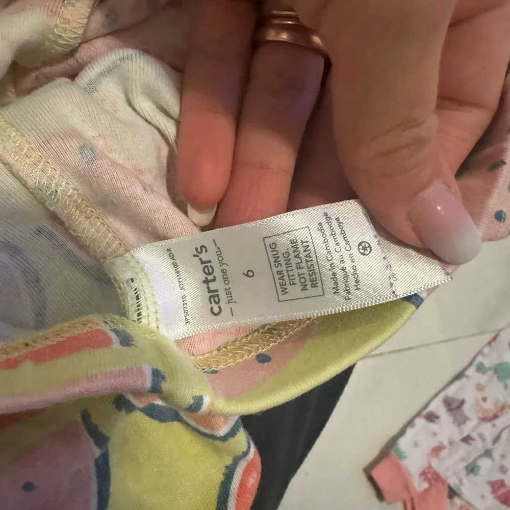 Mixed bundle of 3 girls pajamas